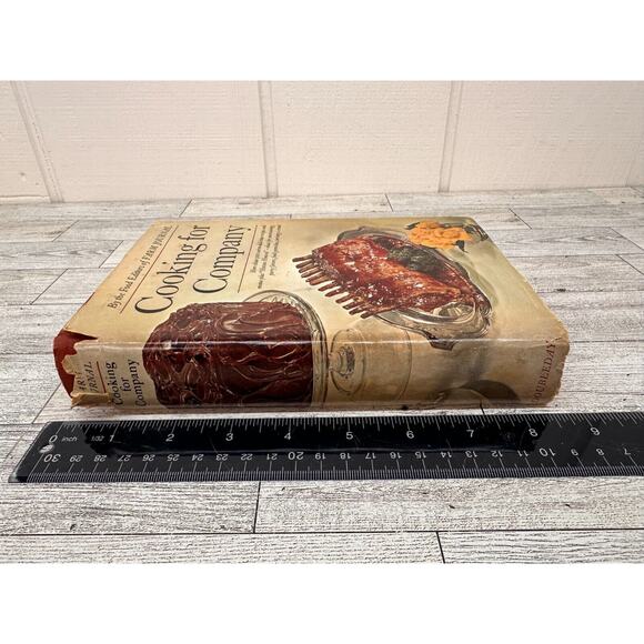 Vintage 1968 Farm Journal’s Cooking for Company Cookbook Recipes HCDJ - Picture 2 of 16